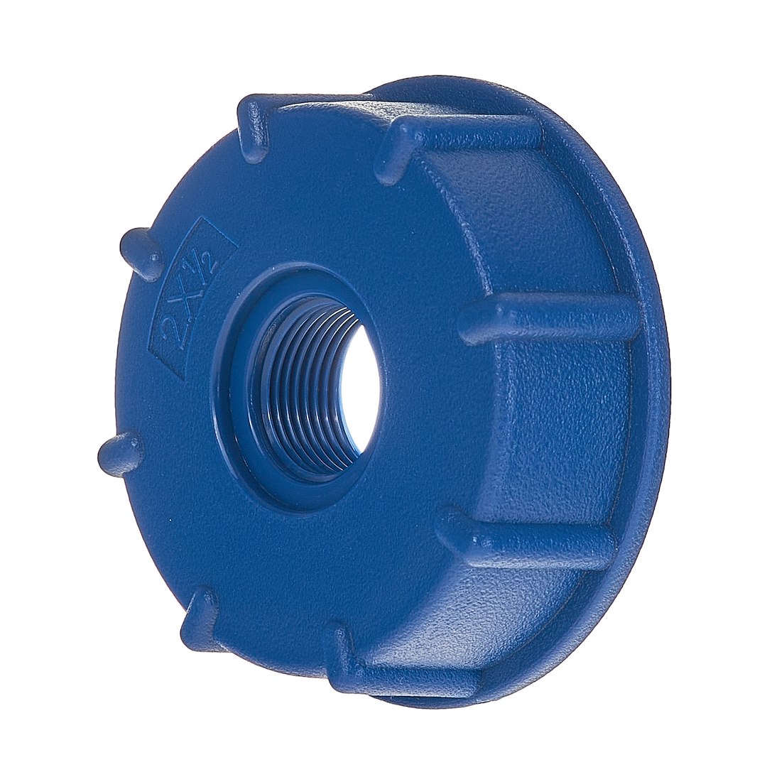 IBC adapter S60x6 Female x 1/2" Female