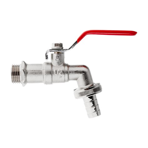 IBC set – 1/2'' tap with 3/4'' external thread + 1/2'' hose outlet