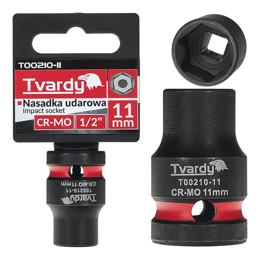 Trieciena lodziņš 1/2" 6PT 11mm CR-MO