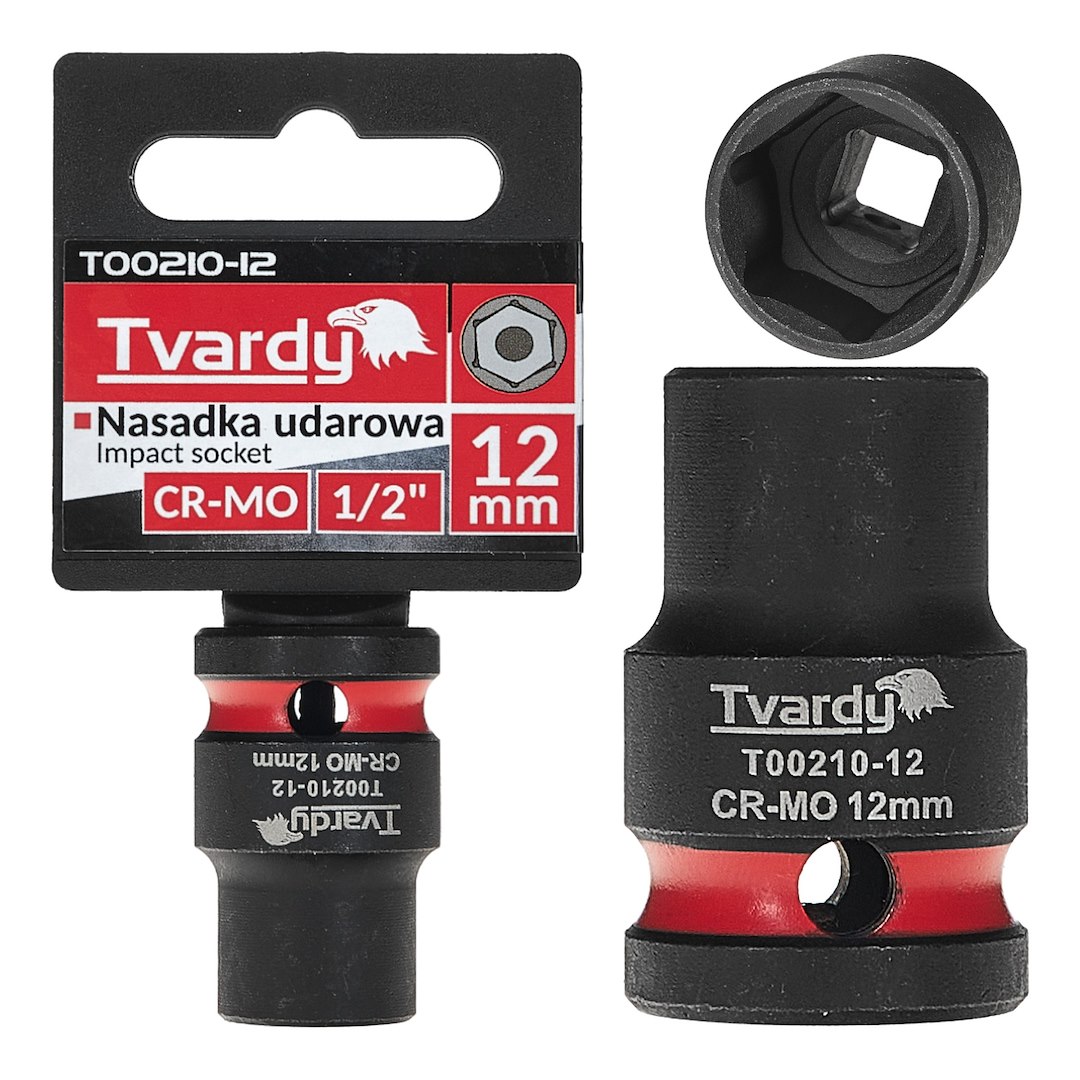 Trieciena lodziņš 1/2" 6PT 12mm CR-MO
