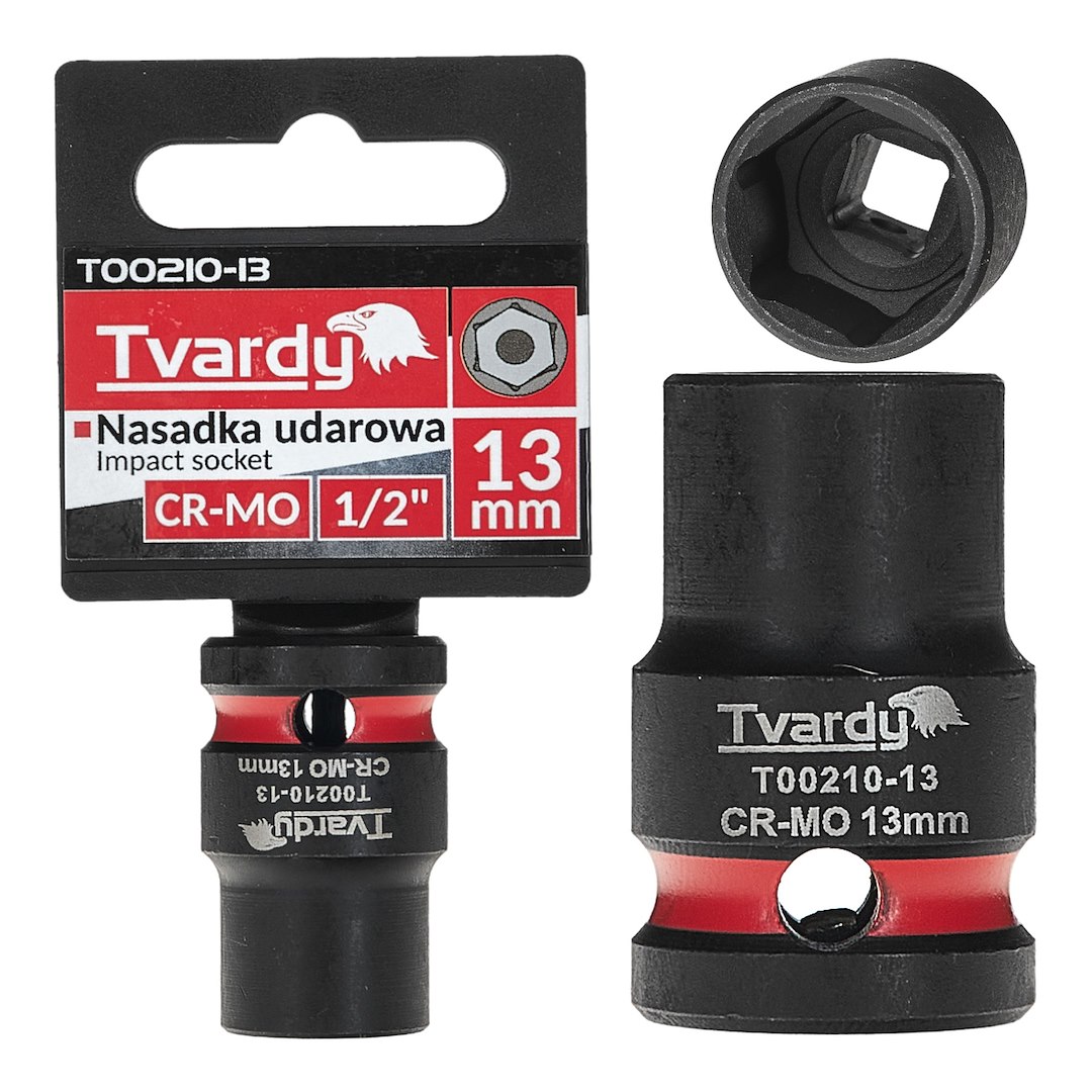 Trieciena lodziņš 1/2" 6PT 13mm CR-MO