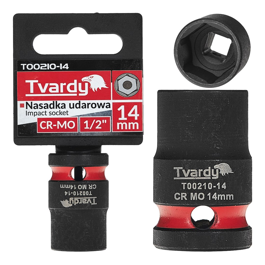 Trieciena lodziņš 1/2" 6PT 14mm CR-MO