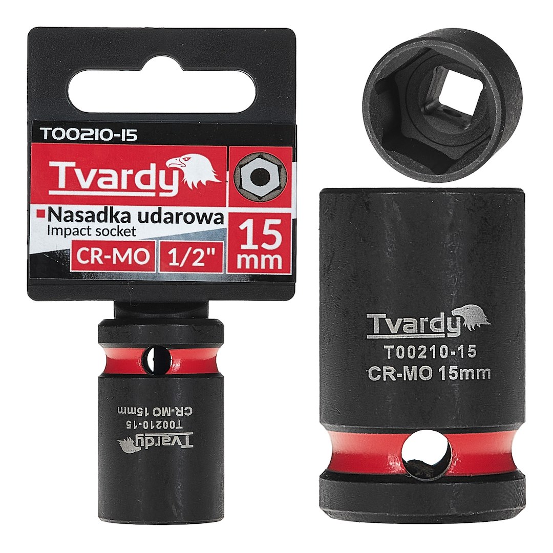Trieciena lodziņš 1/2" 6PT 15mm CR-MO