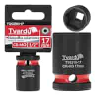 Impact socket  1/2  6PT 17mm CR-MO