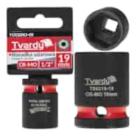 Impact socket  1/2  6PT 19mm CR-MO