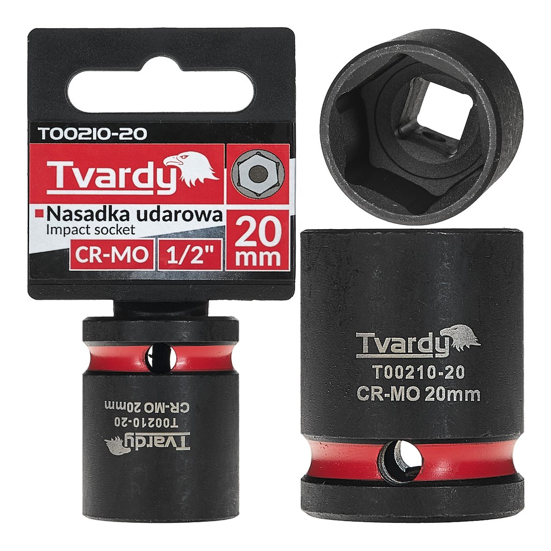 Trieciena ligzda 1/2" 6PT 20mm CR-MO