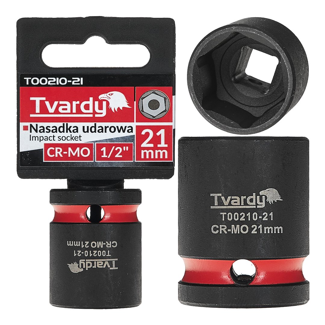 Trieciena ligzda 1/2" 6PT 21mm CR-MO
