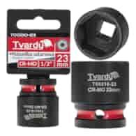 Impact socket  1/2  6PT 23mm CR-MO