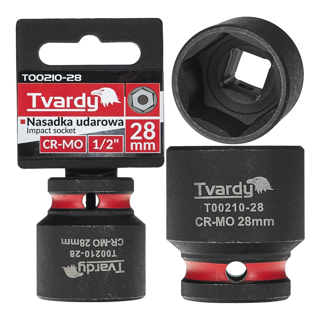Trieciena ligzda 1/2" 6PT 28mm CR-MO