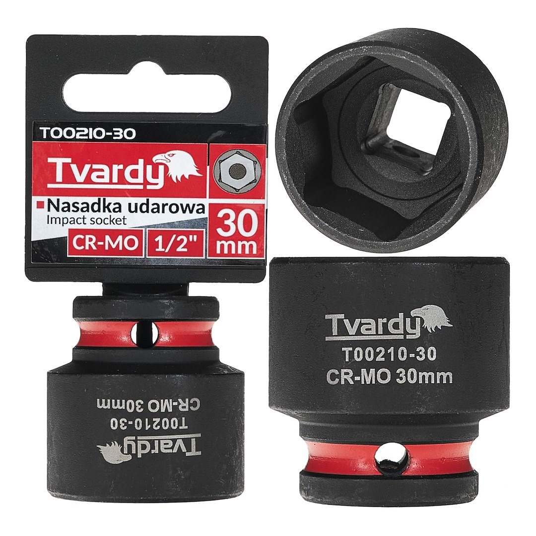 Trieciena ligzda 1/2" 6PT 30mm CR-MO