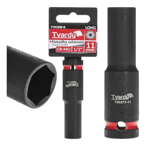 Deep impact socket  1/2  6PT 11mm CR-MO