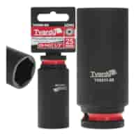 Deep impact socket  1/2  6PT 25mm CR-MO