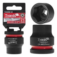 Impact socket  3/4  6PT 21mm CR-MO