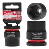 Impact socket  3/4  6PT 25mm CR-MO