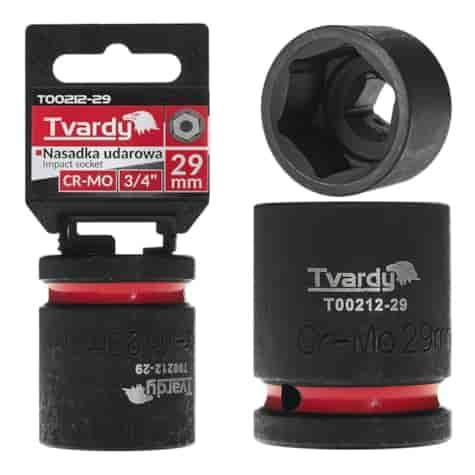 Impact socket  3/4  6PT 29mm CR-MO