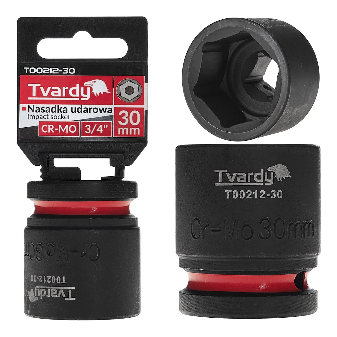 Trieciena ligzda 3/4" 6PT 30mm CR-MO