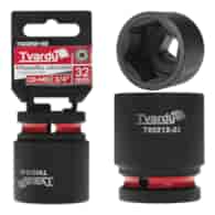 Impact socket  3/4  6PT 32mm CR-MO