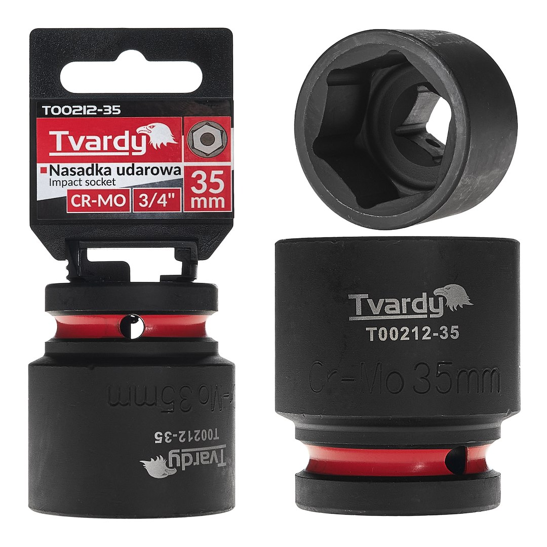 Trieciena ligzda 3/4" 6PT 35mm CR-MO