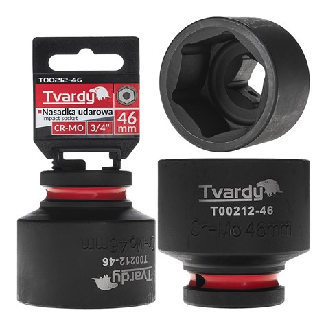 Nasadka udarowa 3/4  6-kąt 46mm CR-MO (4/16)