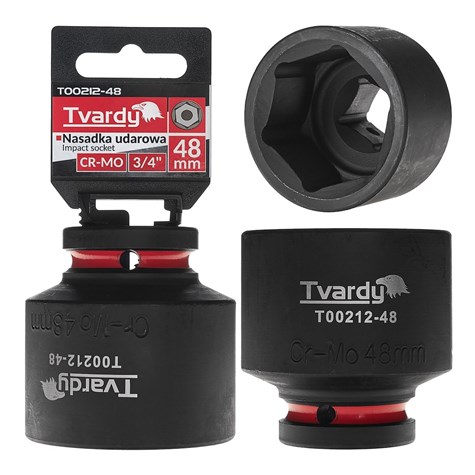 Nasadka udarowa 3/4  6-kąt 48mm CR-MO (4/16)