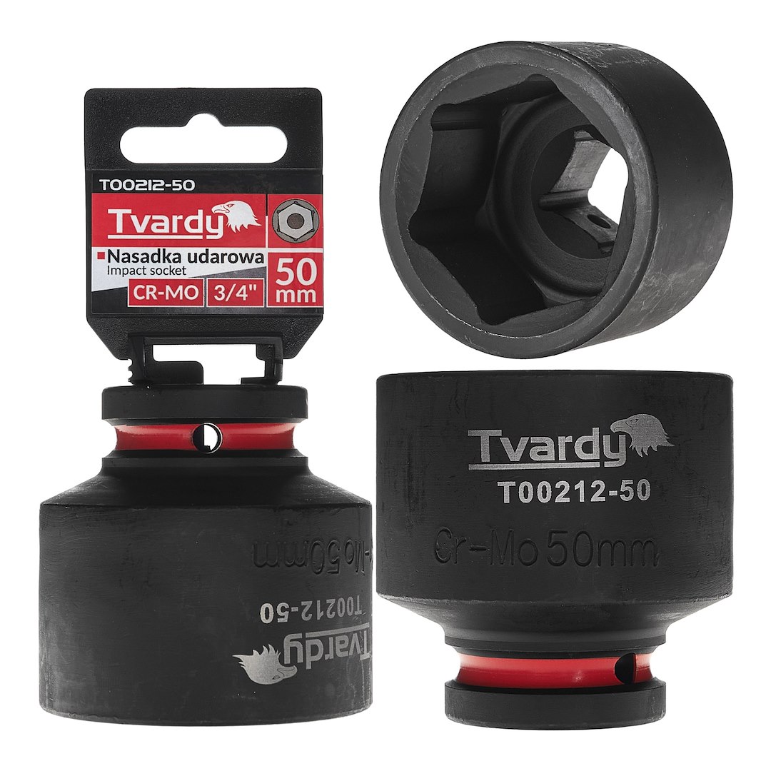 Trieciena ligzda 3/4" 6PT 50mm CR-MO