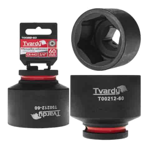 Impact socket  3/4  6PT 60mm CR-MO