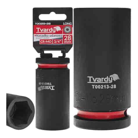 Deep impact socket  3/4  6PT 28mm CR-MO