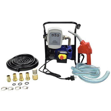 Self-priming Electric Oil Transfer Pump Dispensing Kit 600W