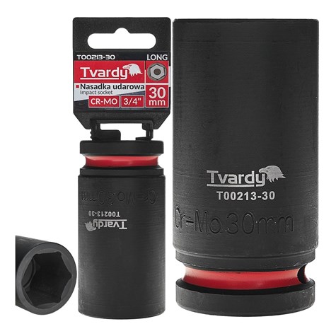 Deep impact socket  3/4  6PT 30mm CR-MO