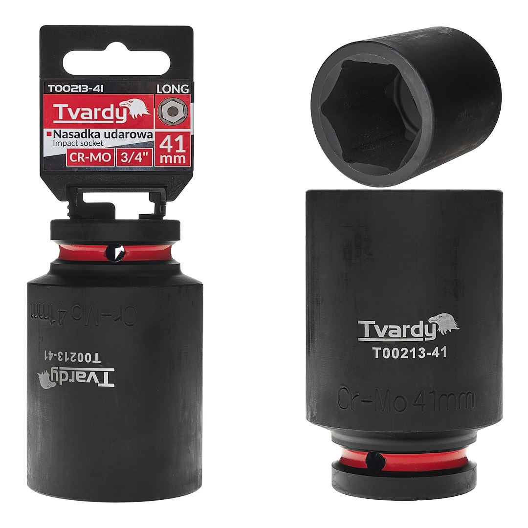 Dziļš trieciena sprausla 3/4" 6PT 41mm CR-MO