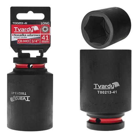 Deep impact socket  3/4  6PT 41mm CR-MO