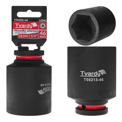 Nasadka udarowa długa 3/4  6-kąt 46mm CR-MO (1/12)