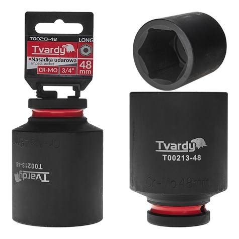 Nasadka udarowa długa 3/4  6-kąt 48mm CR-MO (1/12)