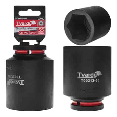 Nasadka udarowa długa 3/4  6-kąt 55mm CR-MO (1/6)