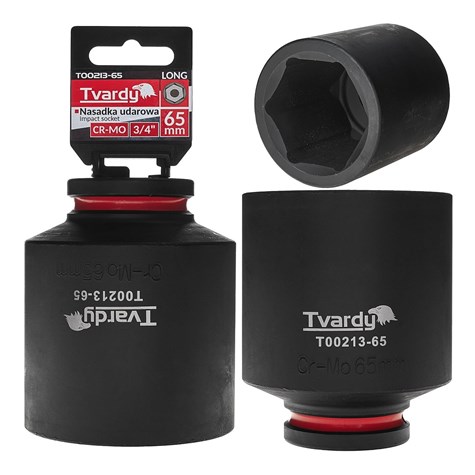 Nasadka udarowa długa 3/4  6-kąt 65mm CR-MO (1/6)