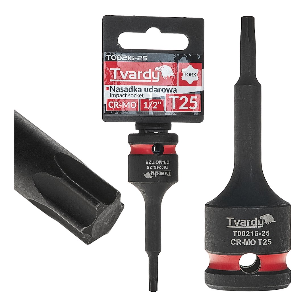 TORX Trieciena sprausla 1/2" T27 CR-MO