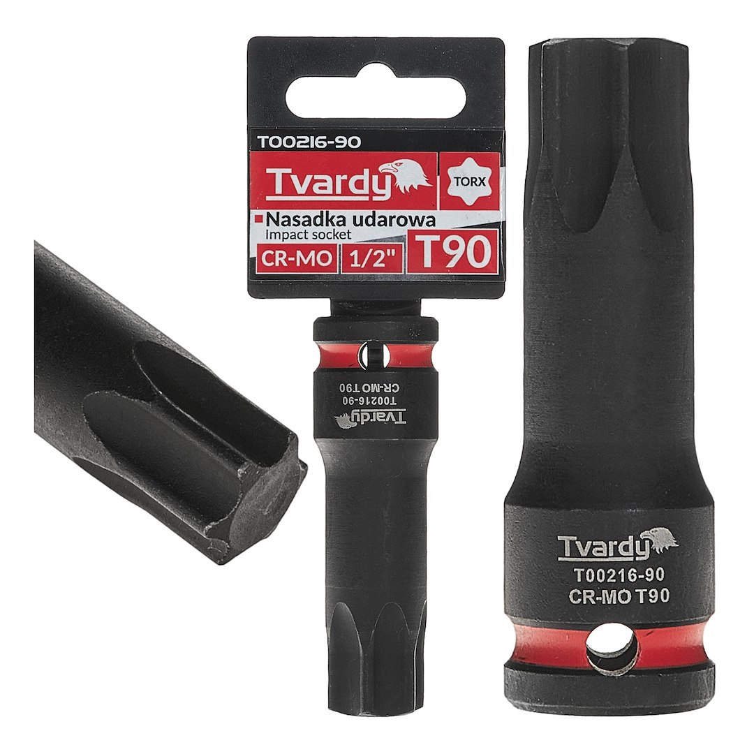 TORX Trieciena sprausla 1/2" T90 CR-MO