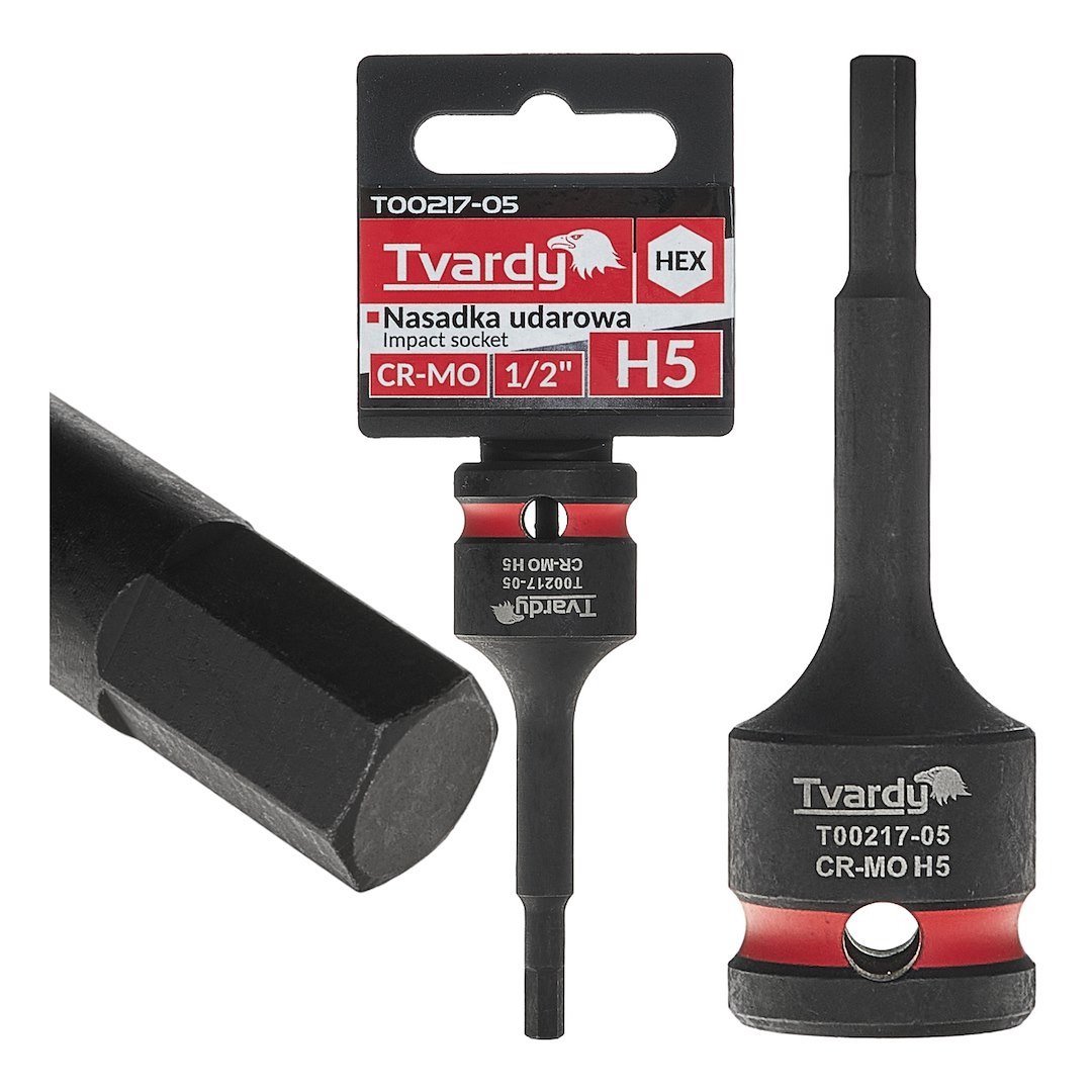 HEX trieciens ligzda 1/2" H5 CR-MO