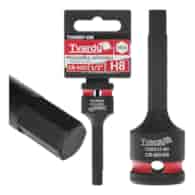 HEX impact socket 1/2  H8 CR-MO