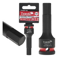 HEX impact socket 1/2  H12 CR-MO