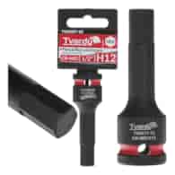 HEX impact socket 1/2  H12 CR-MO