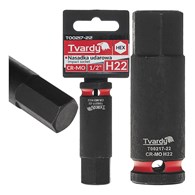 HEX impact socket 1/2  H22 CR-MO