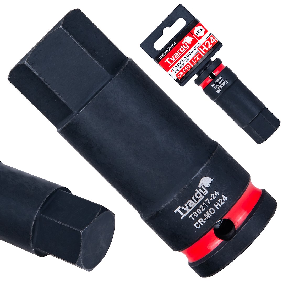 Nasadka udarowa HEX 1/2″ H24 CR-MO (100)