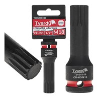 SPLINE impact socket 1/2  M18 CR-MO