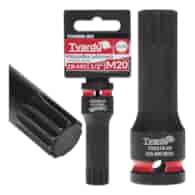 SPLINE impact socket 1/2  M20 CR-MO