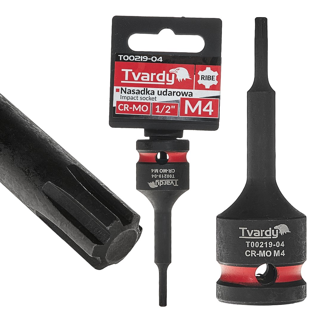 RIBE triecieņu ligzda 1/2" M4 CR-MO