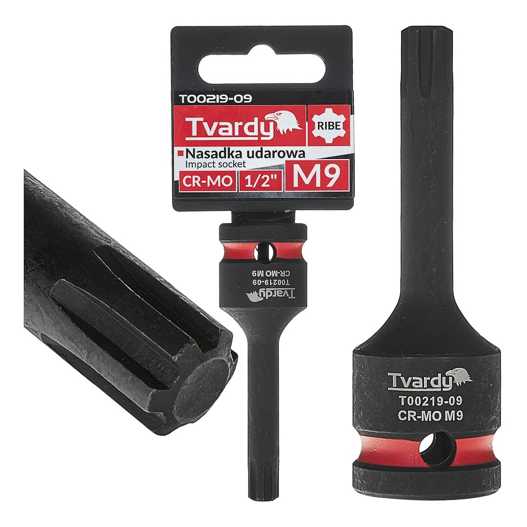 RIBE triecieņu ligzda 1/2" M9 CR-MO
