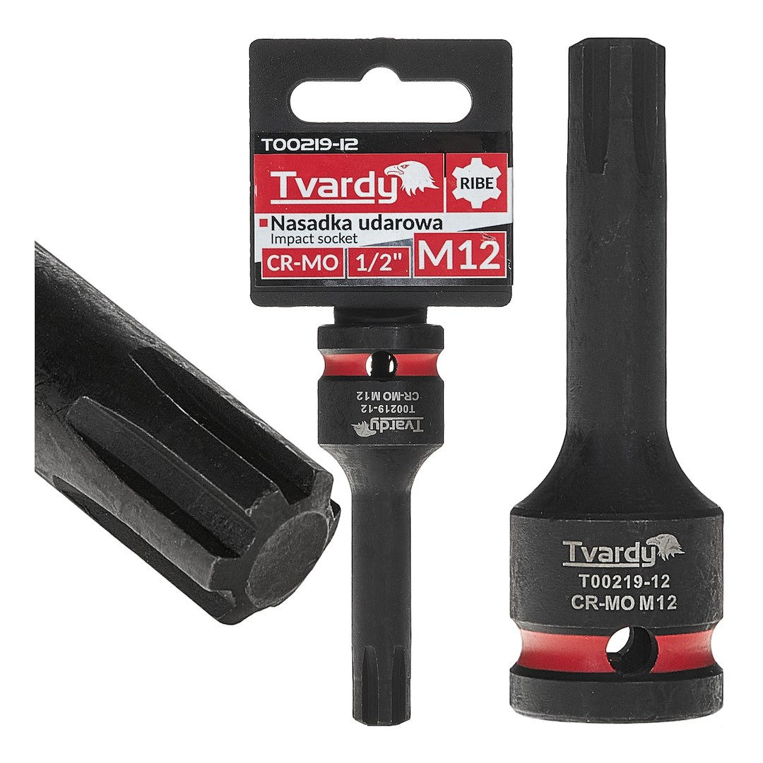 RIBE impact socket 1/2  M12 CR-MO