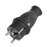 Wtyczka gumowa 16A IP44 (240)