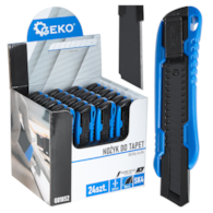 Utility knife 100x18x0.5mm ABS SK4 – display box